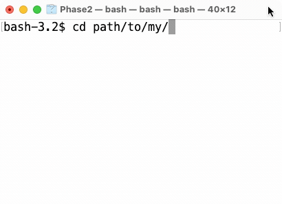 ambiguous tab complete